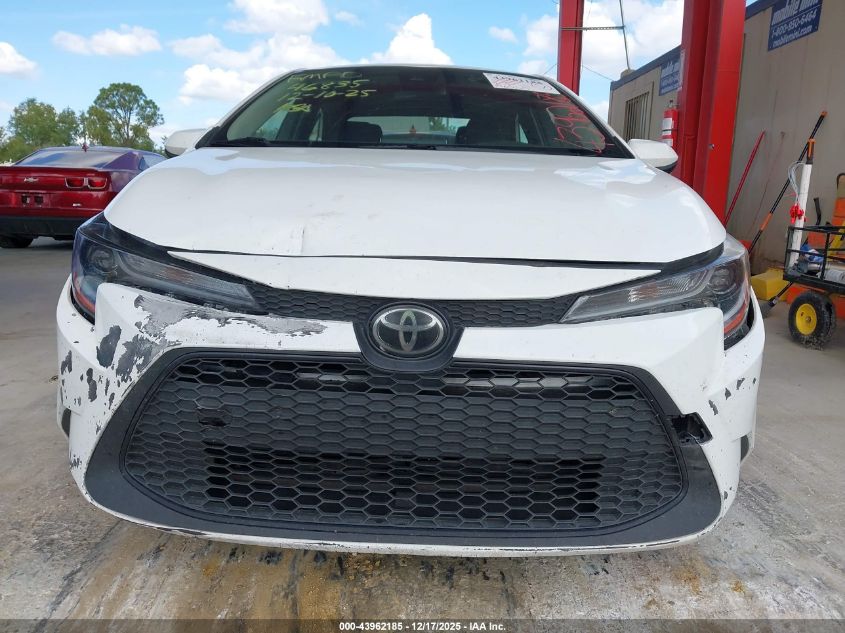 2020 Toyota Corolla Le VIN: JTDEPRAE5LJ098344 Lot: 43962185