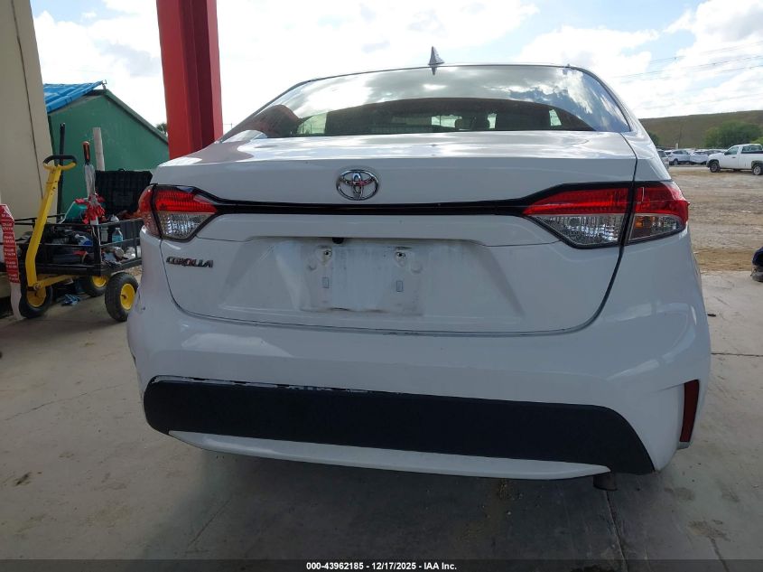 2020 Toyota Corolla Le VIN: JTDEPRAE5LJ098344 Lot: 43962185