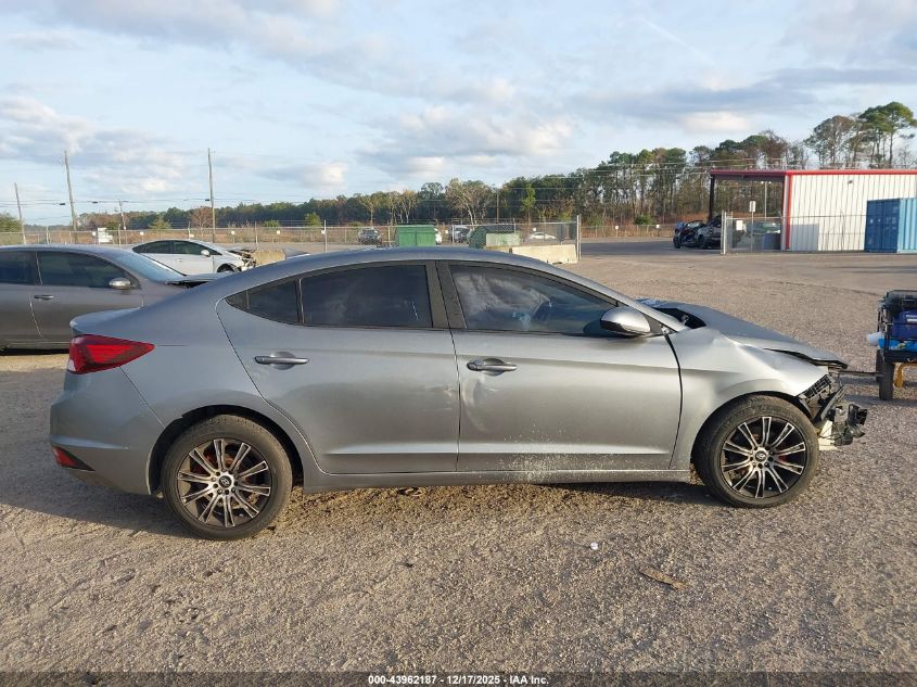 2019 Hyundai Elantra Sel VIN: KMHD84LF5KU743116 Lot: 43962187