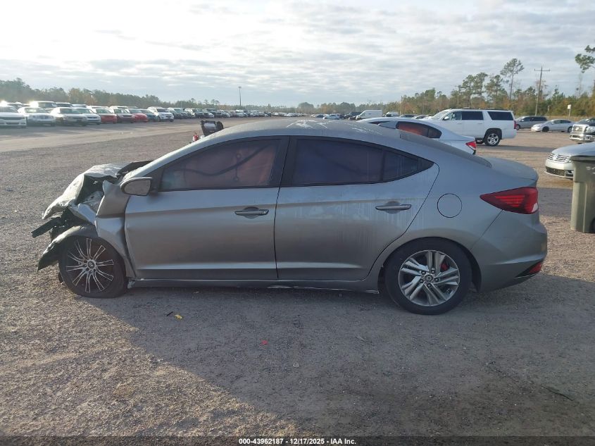 2019 Hyundai Elantra Sel VIN: KMHD84LF5KU743116 Lot: 43962187
