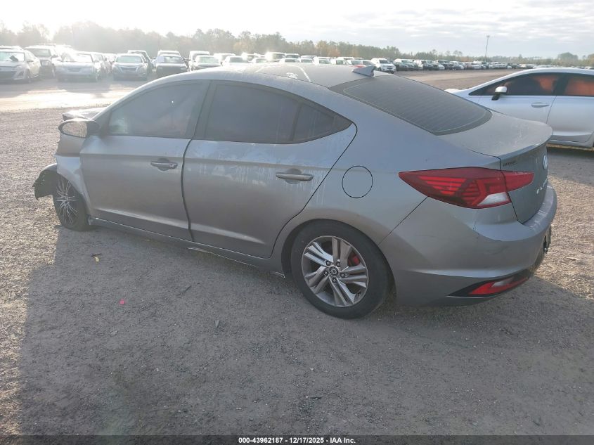 2019 Hyundai Elantra Sel VIN: KMHD84LF5KU743116 Lot: 43962187