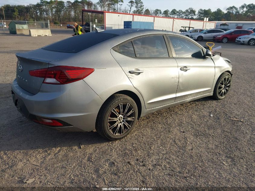 2019 Hyundai Elantra Sel VIN: KMHD84LF5KU743116 Lot: 43962187