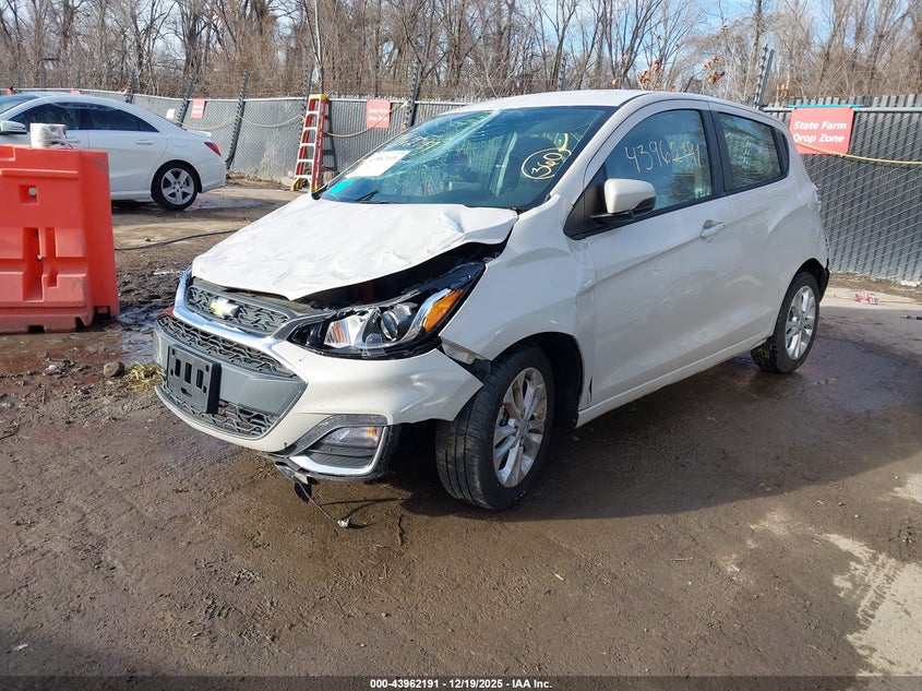 VIN KL8CD6SA8MC749099 2021 CHEVROLET SPARK FWD 1LT AUTOMATIC
