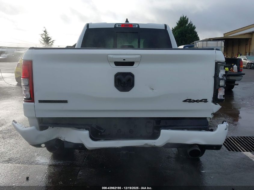 2021 Ram 1500 Big Horn 4X4 6'4 Box VIN: 1C6SRFMTXMN551980 Lot: 43962198