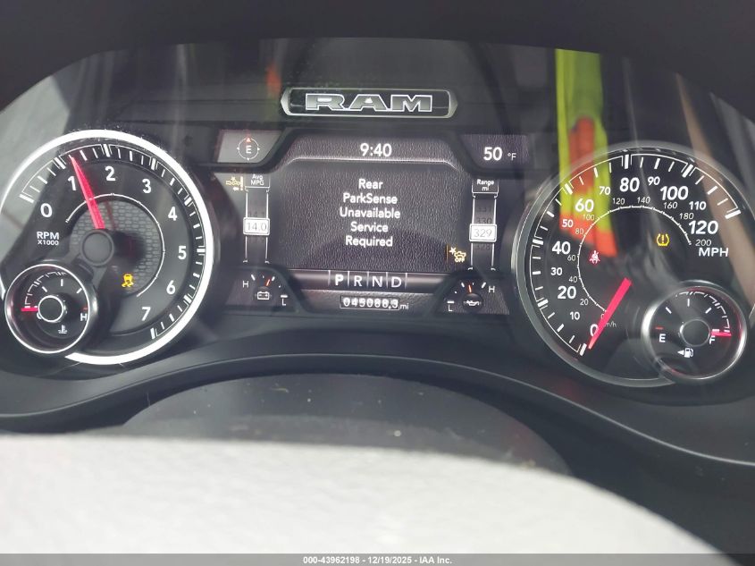 2021 Ram 1500 Big Horn 4X4 6'4 Box VIN: 1C6SRFMTXMN551980 Lot: 43962198