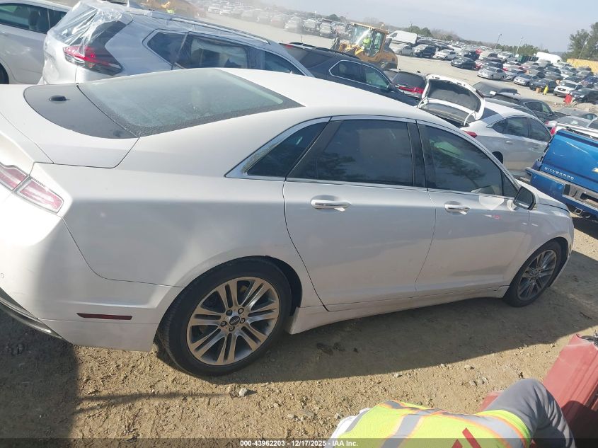 2013 Lincoln Mkz VIN: 3LN6L2G99DR825098 Lot: 43962203