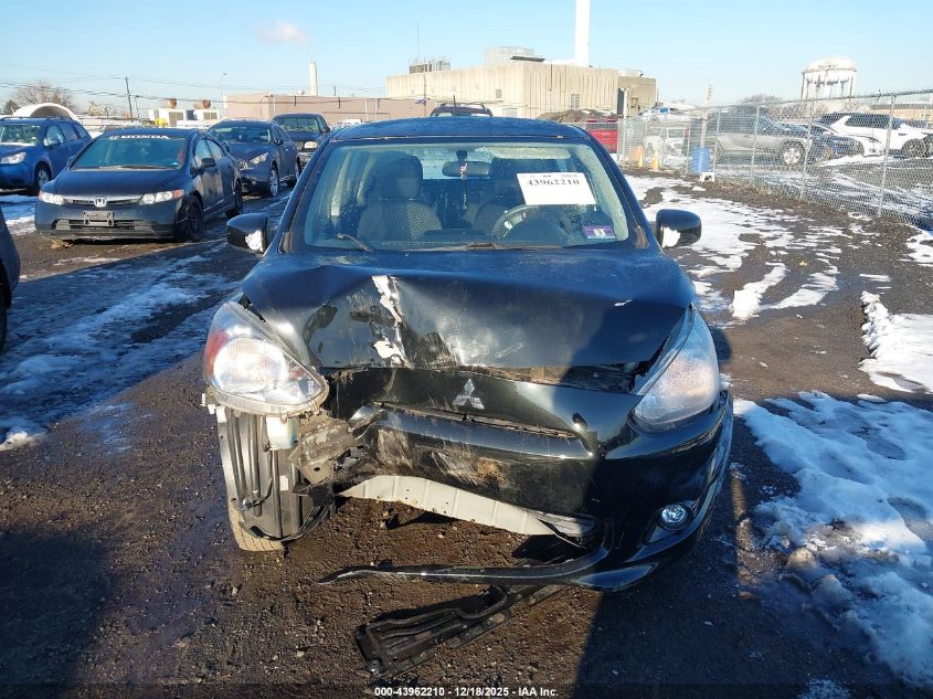 2015 Mitsubishi Mirage De/Rf VIN: ML32A3HJ6FH008850 Lot: 43962210