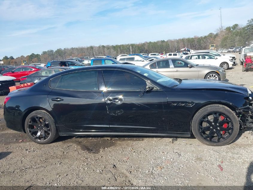 2017 Maserati Quattroporte S VIN: ZAM56RPA0H1238245 Lot: 43962212