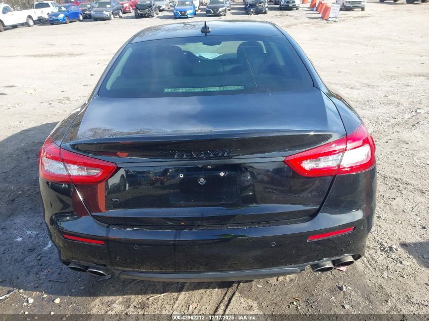 2017 Maserati Quattroporte S VIN: ZAM56RPA0H1238245 Lot: 43962212