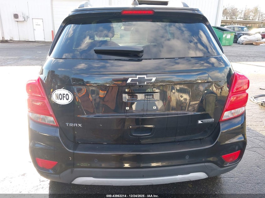 2018 Chevrolet Trax Premier VIN: KL7CJMSB4JB509284 Lot: 43962214