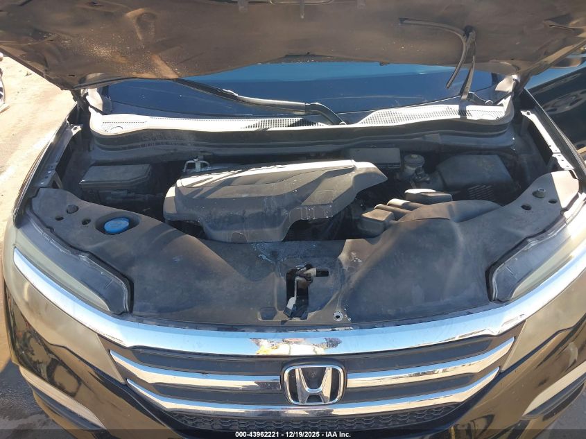 2016 Honda Pilot Ex-L VIN: 5FNYF5H54GB022500 Lot: 43962221