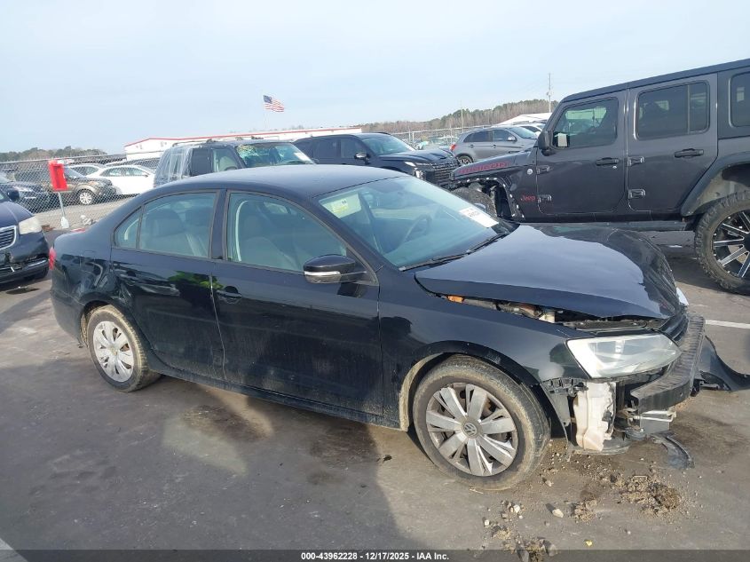 2011 Volkswagen Jetta 2.5L Se VIN: 3VWDX7AJ0BM313737 Lot: 43962228