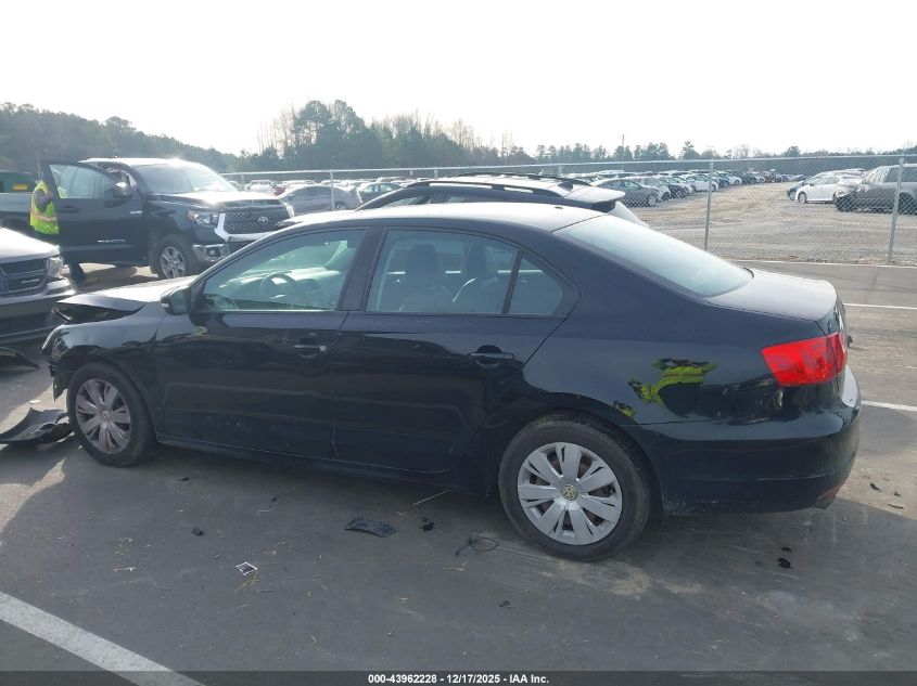 2011 Volkswagen Jetta 2.5L Se VIN: 3VWDX7AJ0BM313737 Lot: 43962228