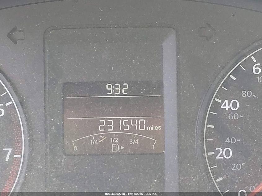 2011 Volkswagen Jetta 2.5L Se VIN: 3VWDX7AJ0BM313737 Lot: 43962228