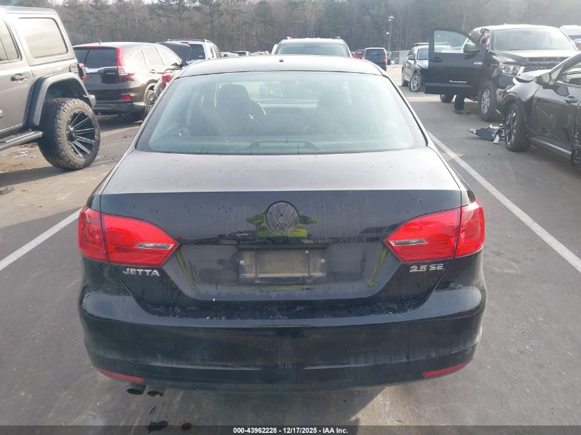 2011 Volkswagen Jetta 2.5L Se VIN: 3VWDX7AJ0BM313737 Lot: 43962228