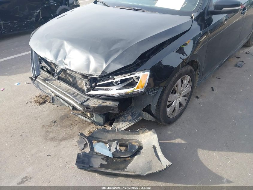 2011 Volkswagen Jetta 2.5L Se VIN: 3VWDX7AJ0BM313737 Lot: 43962228