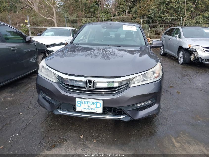 2017 Honda Accord Ex-L VIN: 1HGCR2F91HA221702 Lot: 43962231