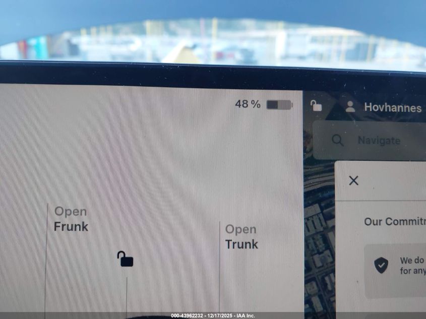 2025 Tesla Model 3 Long Range Rear-Wheel Drive/Standard Rear-Wheel Drive VIN: 5YJ3E1EA6SF001261 Lot: 43962232