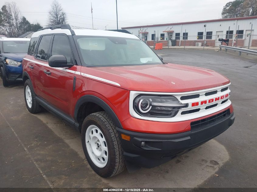 2023 Ford Bronco Sport Heritage VIN: 3FMCR9G6XPRE22199 Lot: 43962236