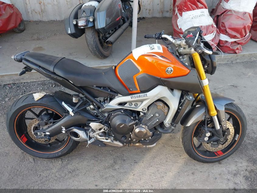 2014 Yamaha Fz09 C VIN: JYARN33Y3EA000275 Lot: 43962248