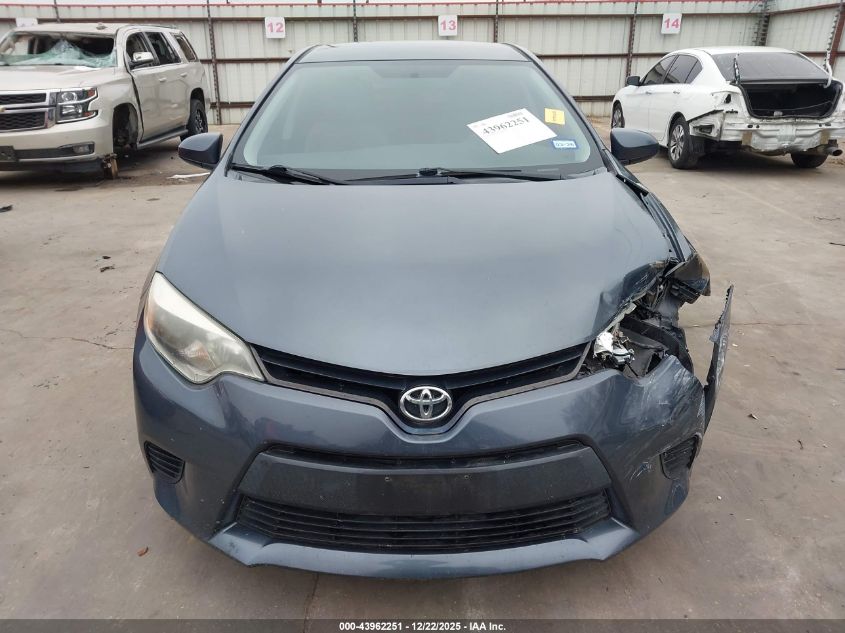 2014 Toyota Corolla L VIN: 5YFBURHE3EP166611 Lot: 43962251