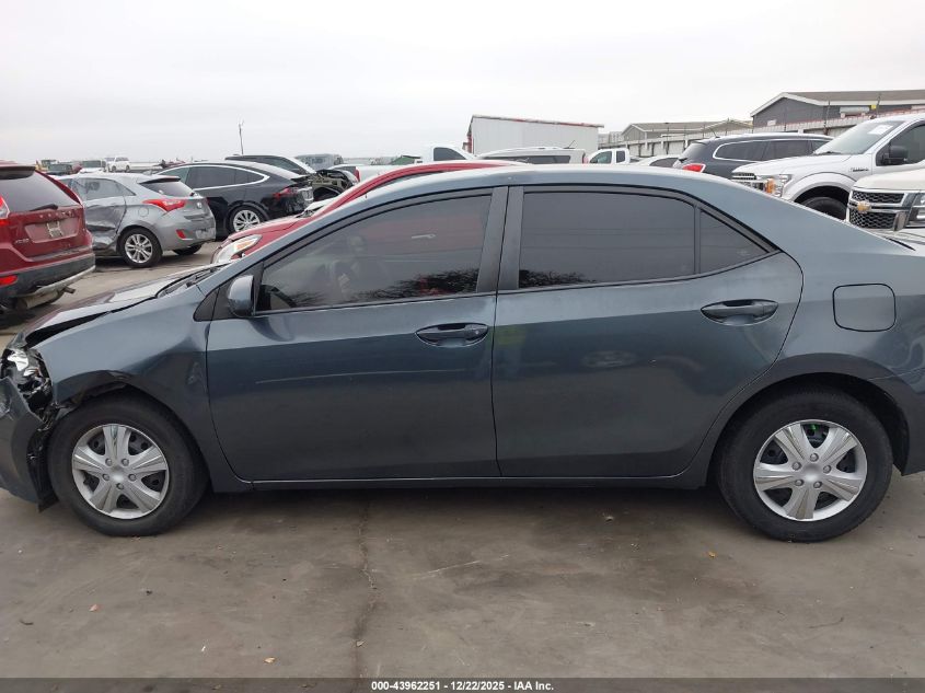 2014 Toyota Corolla L VIN: 5YFBURHE3EP166611 Lot: 43962251