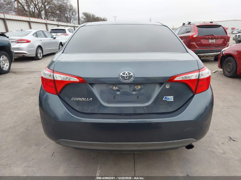 2014 Toyota Corolla L VIN: 5YFBURHE3EP166611 Lot: 43962251
