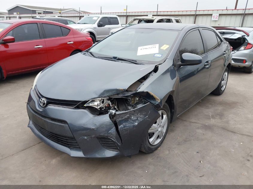 2014 Toyota Corolla L VIN: 5YFBURHE3EP166611 Lot: 43962251