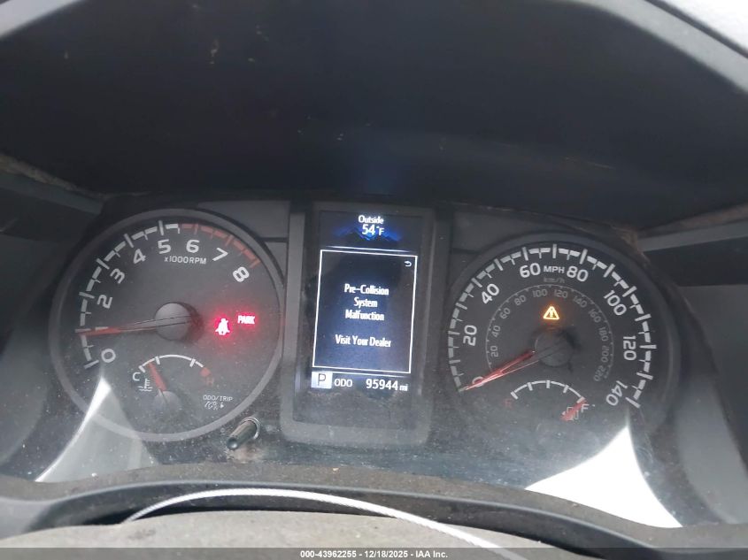 2018 Toyota Tacoma Sr VIN: 5TFSX5EN5JX059740 Lot: 43962255