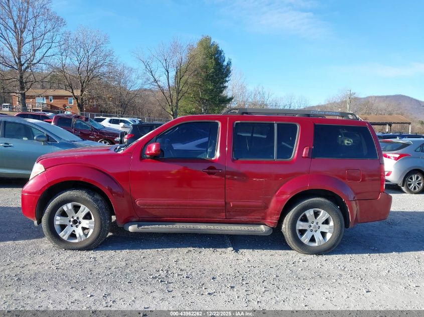 2006 Nissan Pathfinder Le VIN: 5N1AR18W56C666007 Lot: 43962262