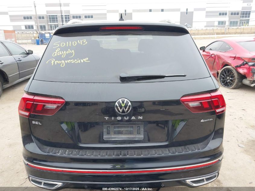 2024 Volkswagen Tiguan 2.0T Sel R-Line VIN: 3VV4B7AX5RM076163 Lot: 43962274