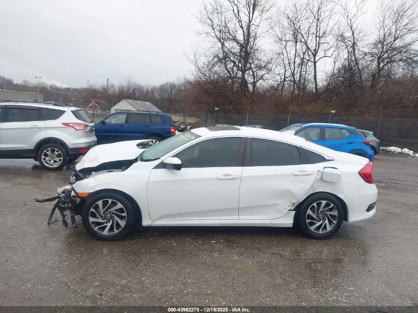 2018 Honda Civic Ex VIN: 2HGFC2F7XJH542903 Lot: 43962275