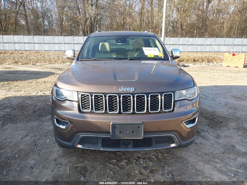 2018 Jeep Grand Cherokee Limited 4X2 VIN: 1C4RJEBG8JC392432 Lot: 43962287