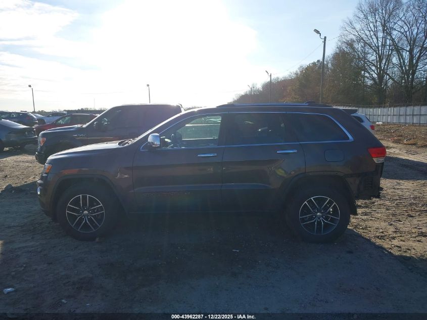 2018 Jeep Grand Cherokee Limited 4X2 VIN: 1C4RJEBG8JC392432 Lot: 43962287