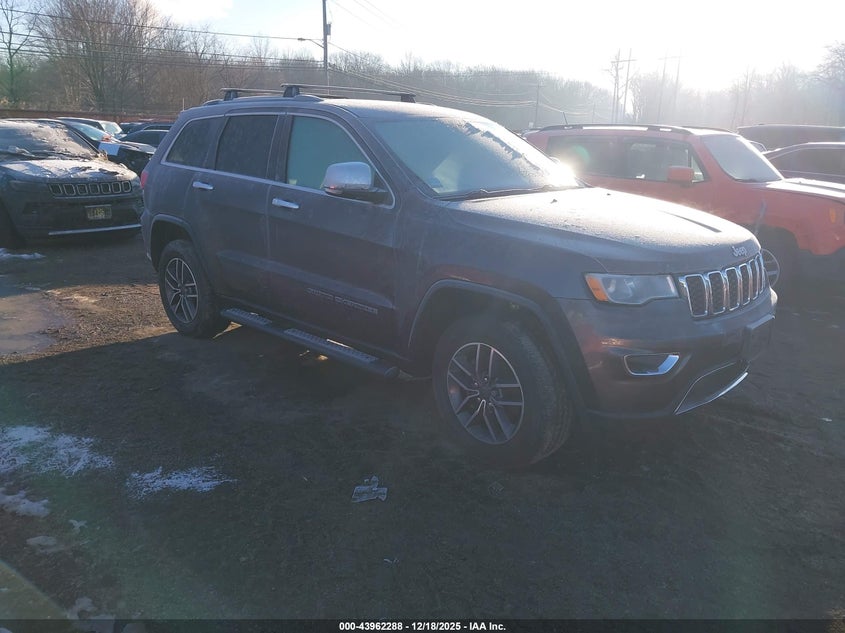 VIN 1C4RJFBG2KC612185 2019 JEEP GRAND CHEROKEE LIMITED 4X4