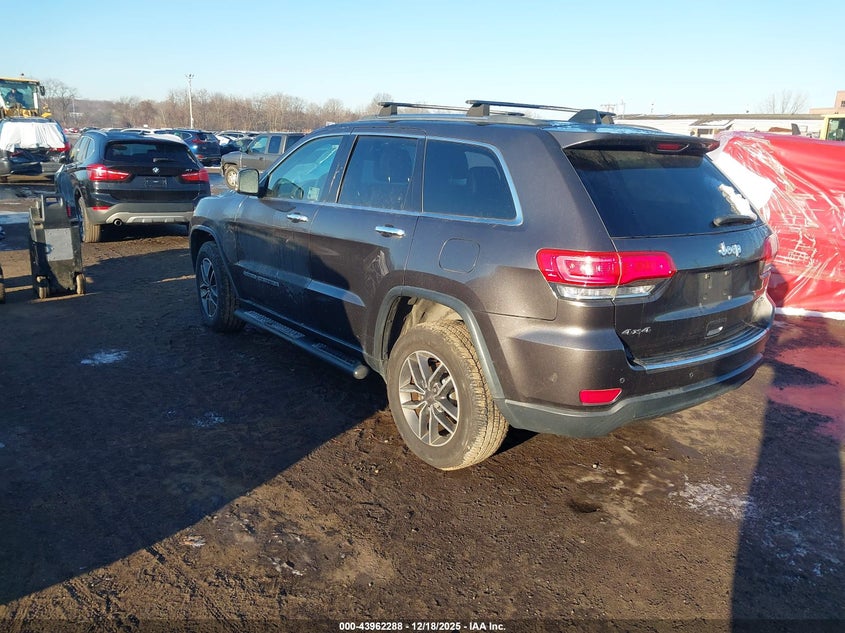 VIN 1C4RJFBG2KC612185 2019 JEEP GRAND CHEROKEE LIMITED 4X4