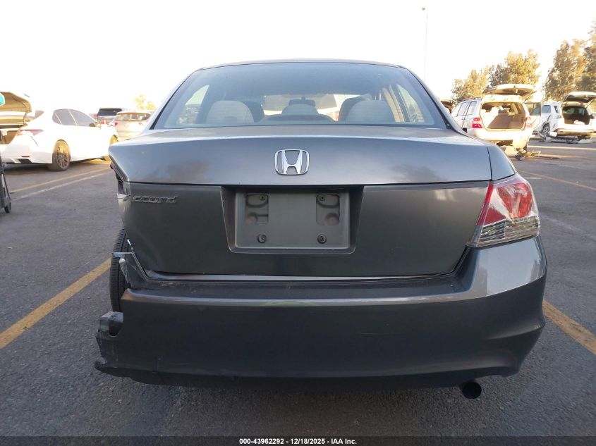 2008 Honda Accord 2.4 Lx VIN: JHMCP26318C045365 Lot: 43962292