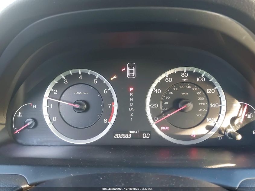 2008 Honda Accord 2.4 Lx VIN: JHMCP26318C045365 Lot: 43962292