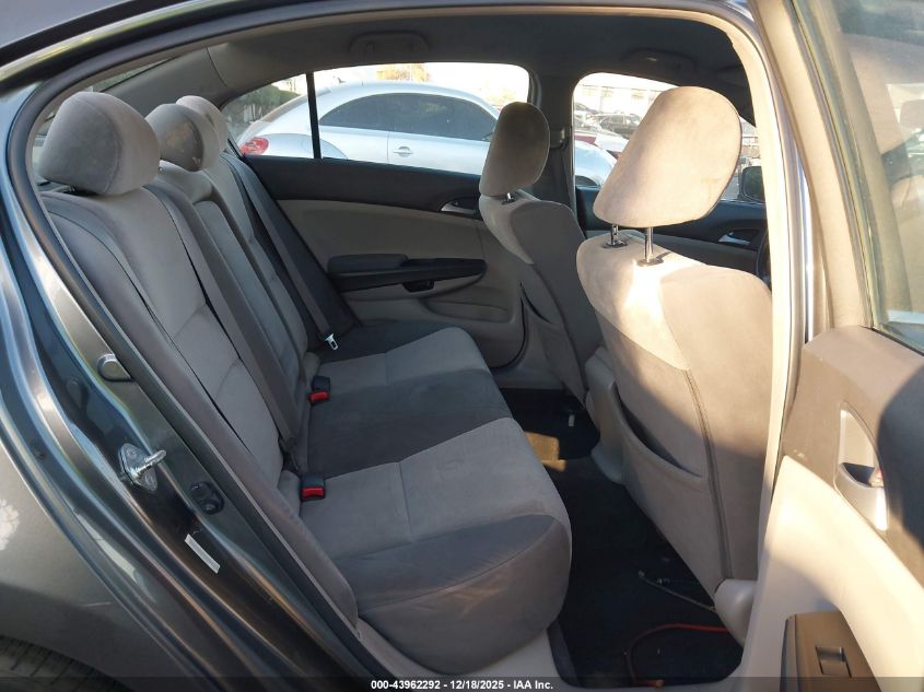 2008 Honda Accord 2.4 Lx VIN: JHMCP26318C045365 Lot: 43962292