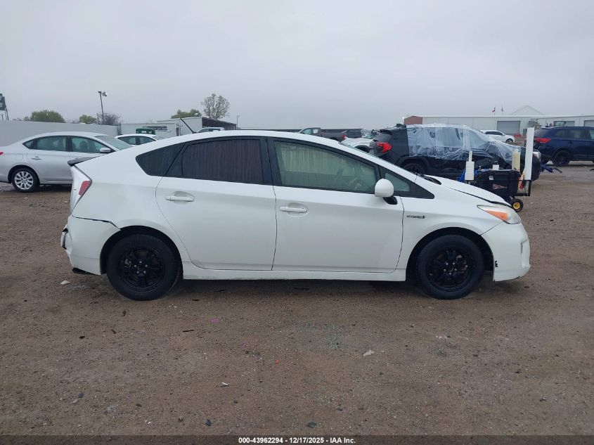 2015 Toyota Prius Two VIN: JTDKN3DU8F1929459 Lot: 43962294