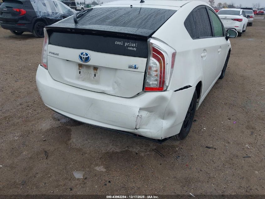 2015 Toyota Prius Two VIN: JTDKN3DU8F1929459 Lot: 43962294