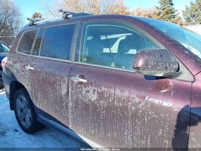 2013 Toyota Highlander Limited V6 VIN: 5TDDK3EH7DS191351 Lot: 43962296
