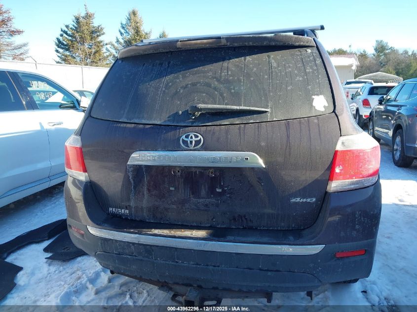 2013 Toyota Highlander Limited V6 VIN: 5TDDK3EH7DS191351 Lot: 43962296