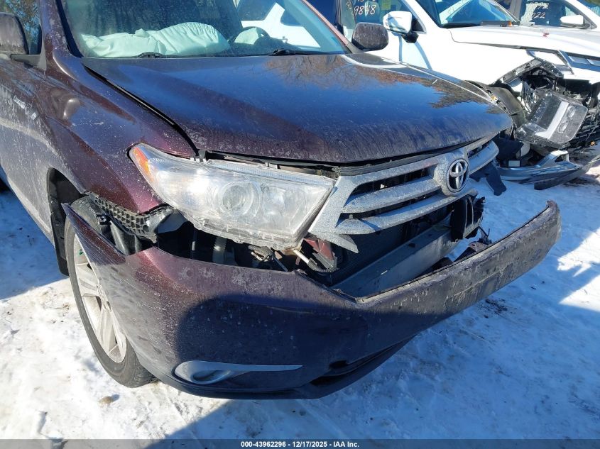 2013 Toyota Highlander Limited V6 VIN: 5TDDK3EH7DS191351 Lot: 43962296