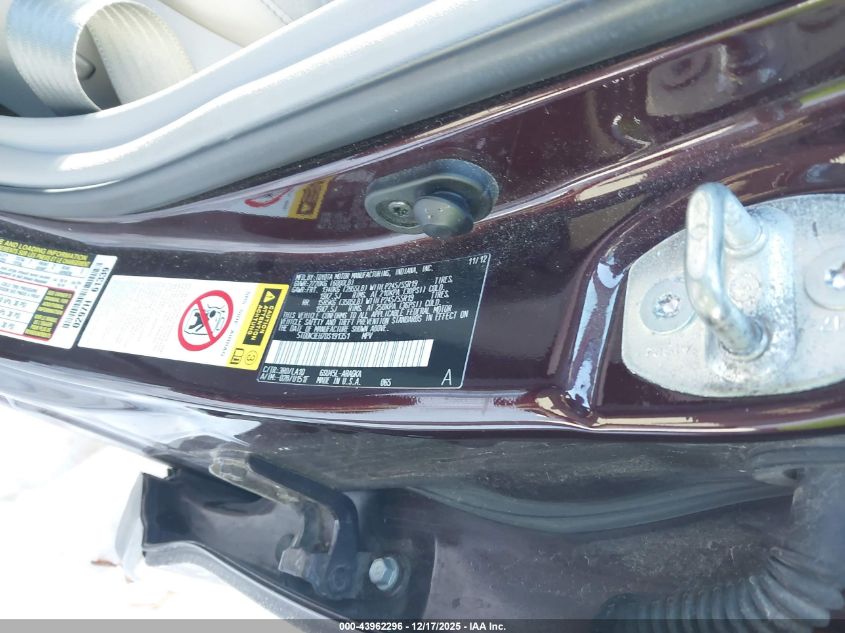 2013 Toyota Highlander Limited V6 VIN: 5TDDK3EH7DS191351 Lot: 43962296