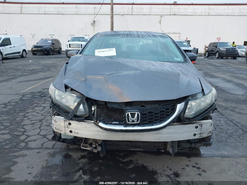 2015 Honda Civic Lx VIN: 19XFB2F50FE287634 Lot: 43962297