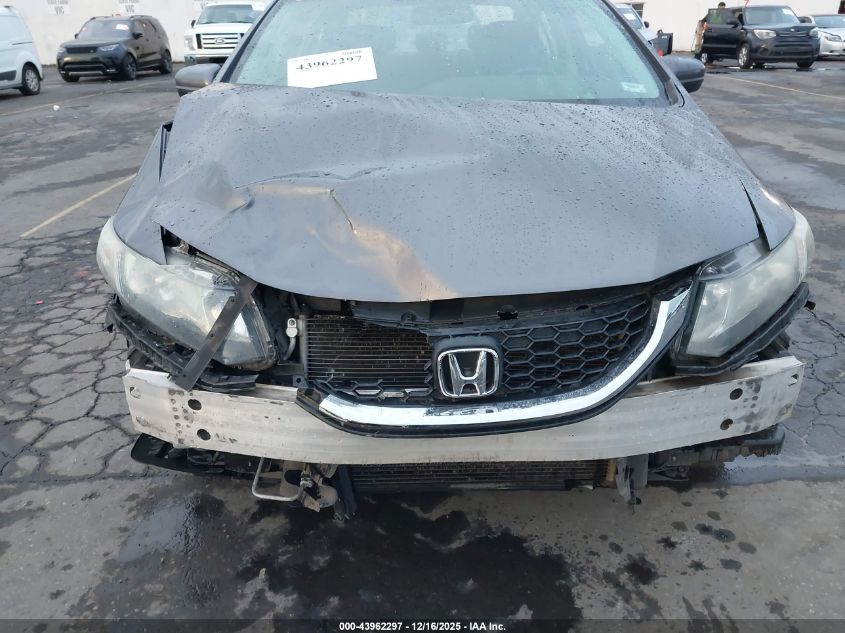 2015 Honda Civic Lx VIN: 19XFB2F50FE287634 Lot: 43962297