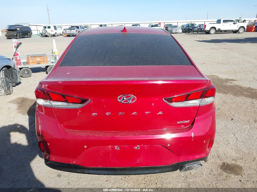 2018 Hyundai Sonata Limited VIN: 5NPE34AF3JH607005 Lot: 43962300