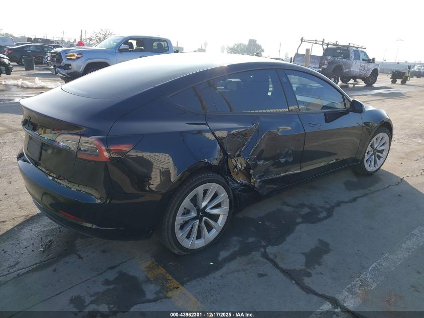 2023 Tesla Model 3 Rear-Wheel Drive VIN: 5YJ3E1EA0PF581856 Lot: 43962301