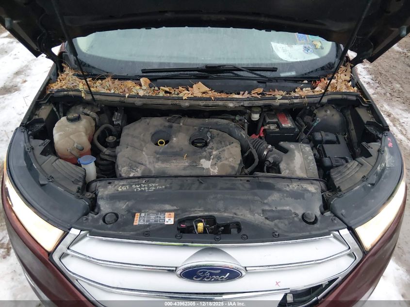 2015 Ford Edge Sel VIN: 2FMTK4J99FBB40286 Lot: 43962305